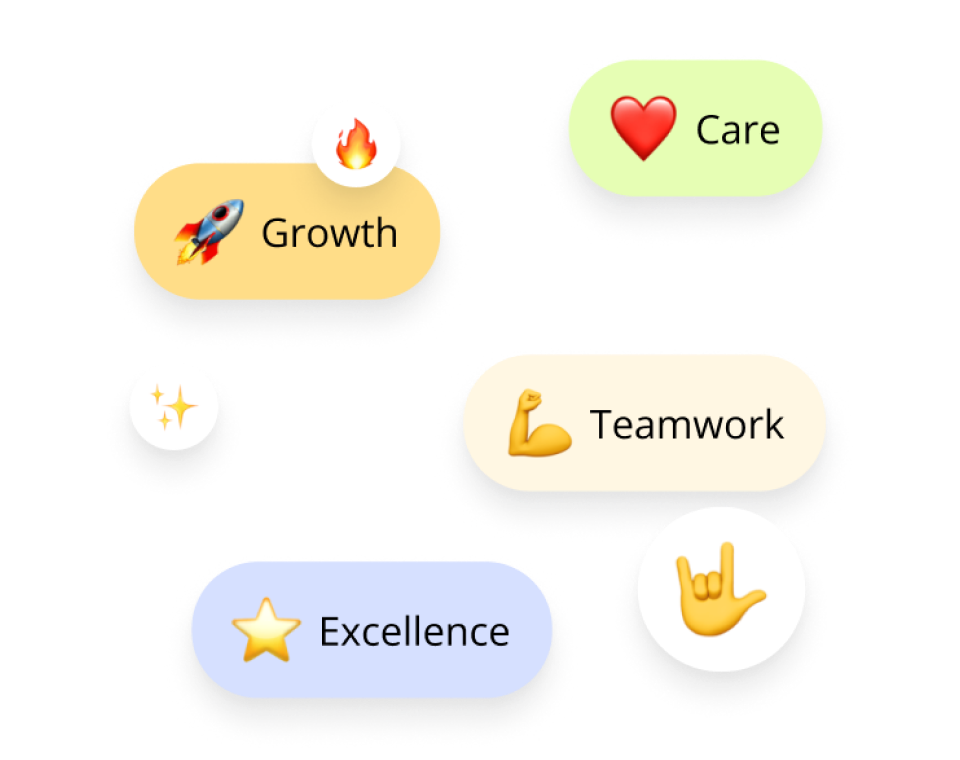 Reinforce company values