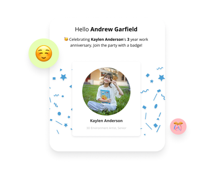 Notify Teams About Celebrations